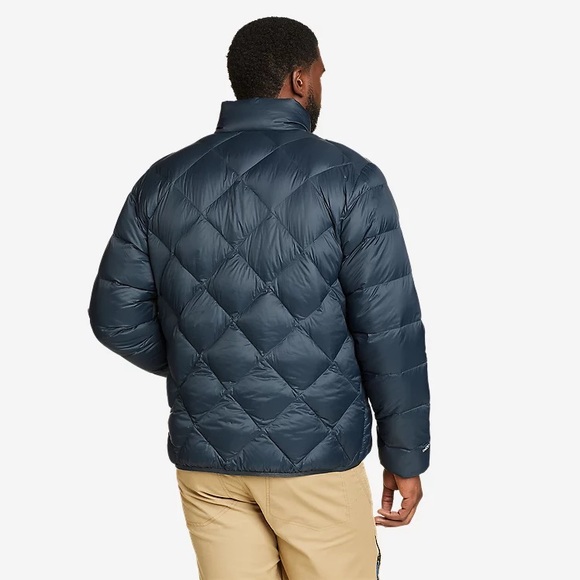Eddie Bauer Men's CirrusLite Skylighter Down Jacket ✨ Storm Blue Size Medium - Picture 6 of 10